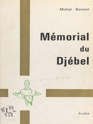 cover image of Mémorial du Djébel, Aube